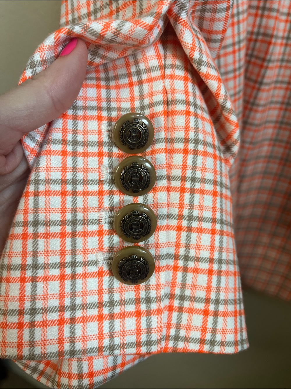 Peace of Cloth Plaid Blazer | NWT | XL - Picture 11 of 12